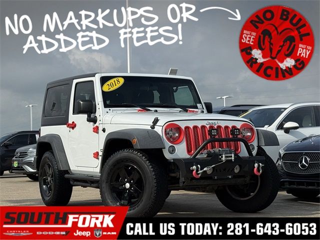 2018 Jeep Wrangler JK Sport S