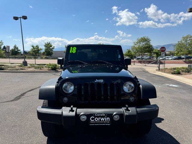 2018 Jeep Wrangler JK Sport S