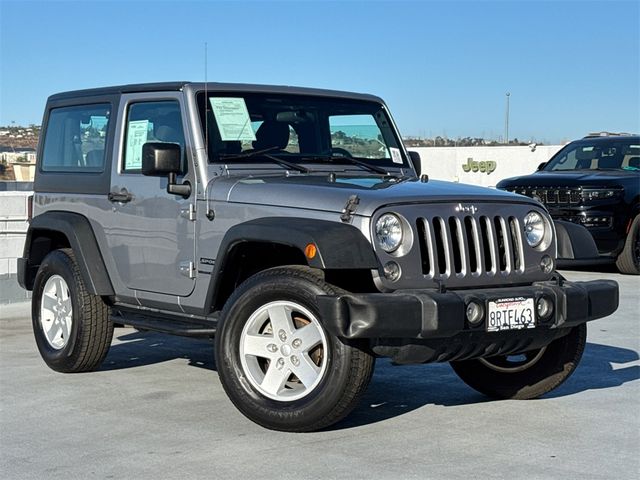 2018 Jeep Wrangler JK Sport S