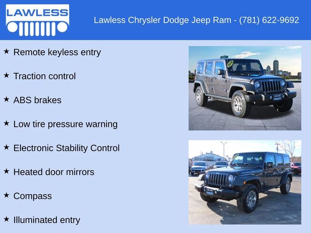 2018 Jeep Wrangler JK Unlimited Rubicon