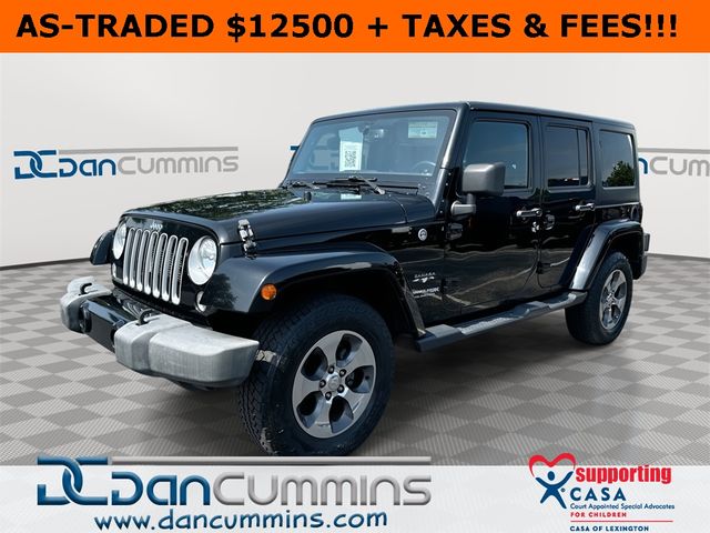 2018 Jeep Wrangler JK Unlimited Sahara
