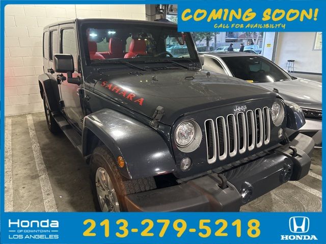 2018 Jeep Wrangler JK Unlimited Sahara