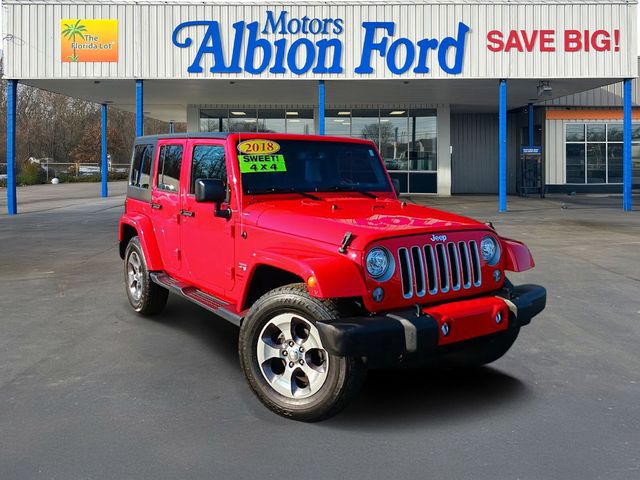 2018 Jeep Wrangler JK Unlimited Sahara