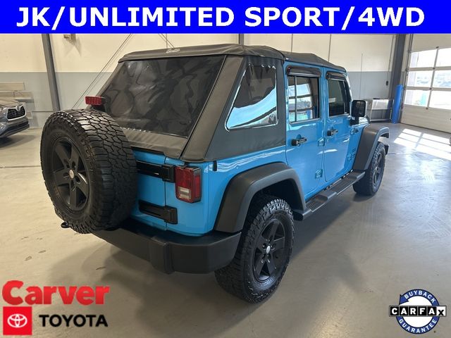 2018 Jeep Wrangler JK Unlimited Sport S