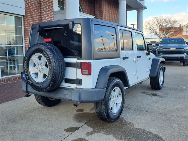 2018 Jeep Wrangler JK Unlimited Sport S