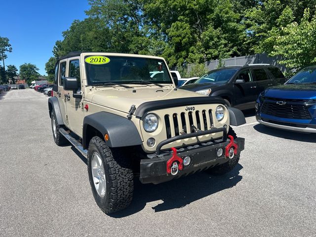 2018 Jeep Wrangler JK Unlimited Sport S
