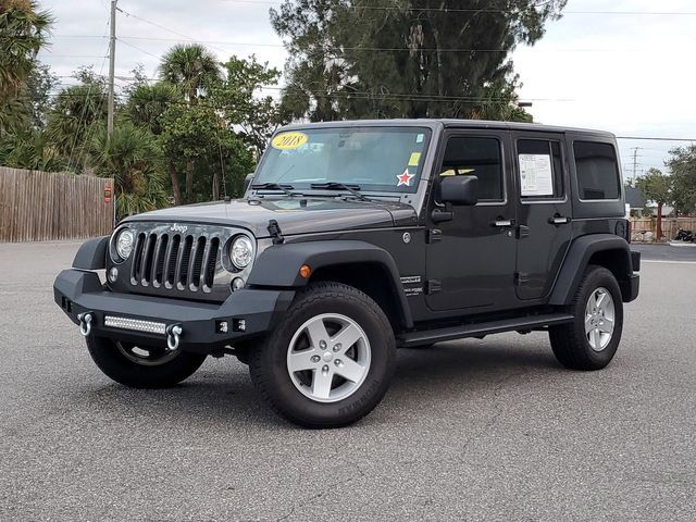 2018 Jeep Wrangler JK Unlimited Sport S