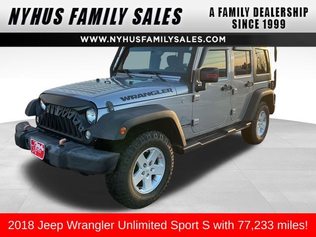 2018 Jeep Wrangler JK Unlimited Sport S