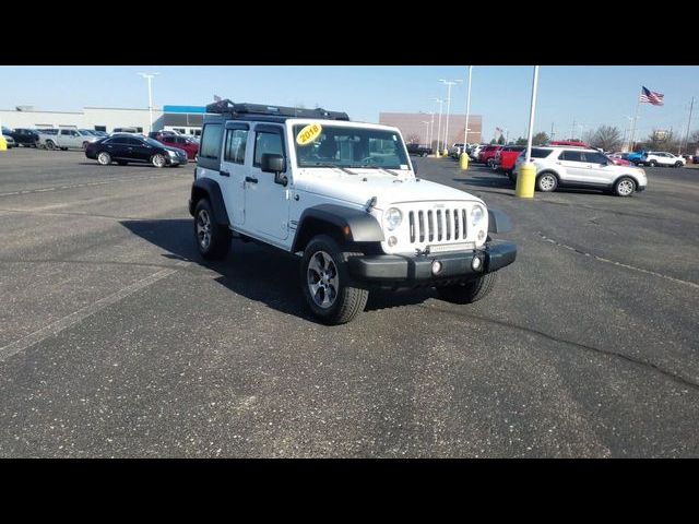 2018 Jeep Wrangler JK Unlimited Sport