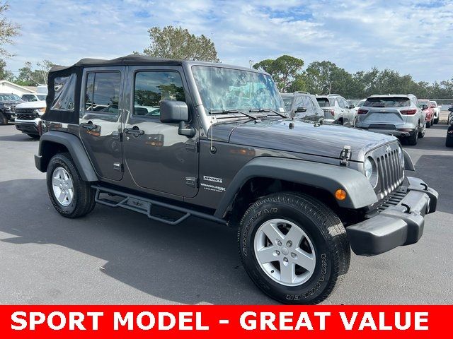 2018 Jeep Wrangler JK Unlimited Sport S