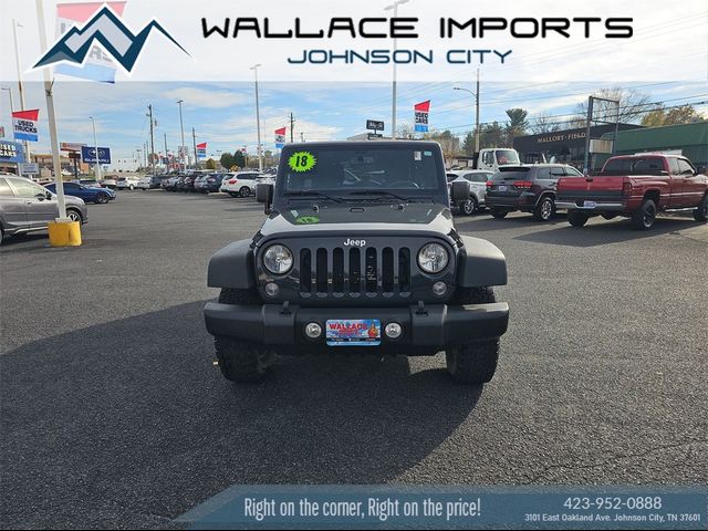 2018 Jeep Wrangler JK Unlimited Sport S