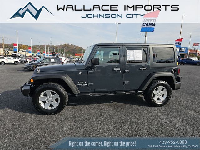 2018 Jeep Wrangler JK Unlimited Sport S