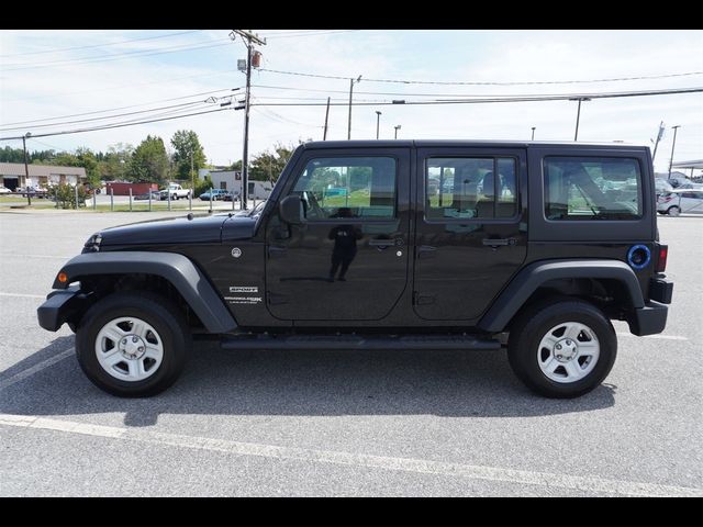 2018 Jeep Wrangler JK Unlimited Sport