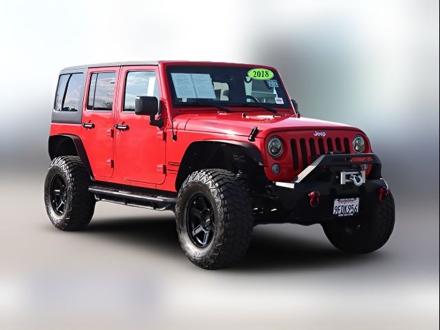 2018 Jeep Wrangler JK Unlimited Sport S