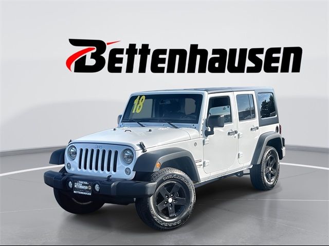 2018 Jeep Wrangler JK Unlimited Sport S