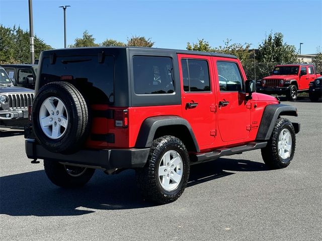 2018 Jeep Wrangler JK Unlimited Sport S