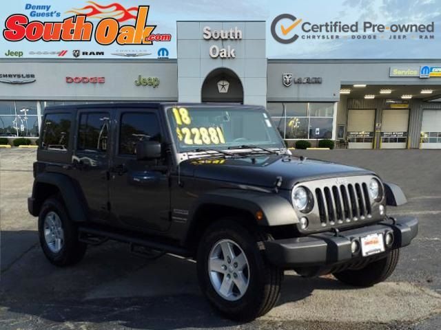 2018 Jeep Wrangler JK Unlimited Sport S