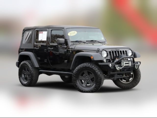 2018 Jeep Wrangler JK Unlimited Sport S