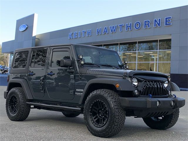 2018 Jeep Wrangler JK Unlimited Sport S