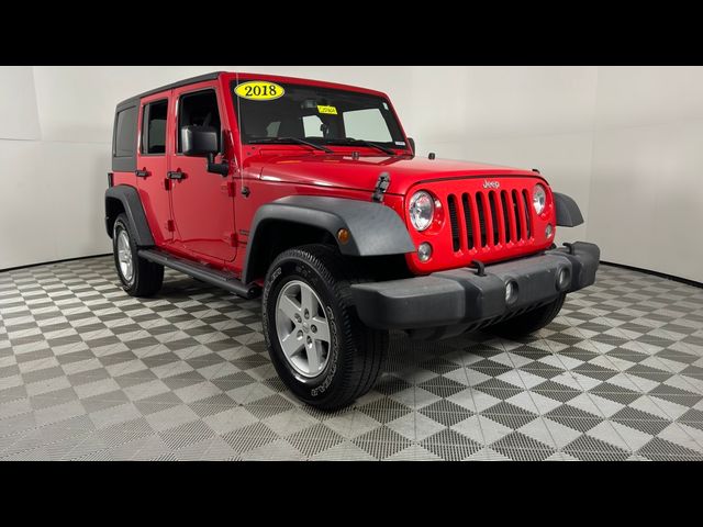 2018 Jeep Wrangler JK Unlimited Sport S