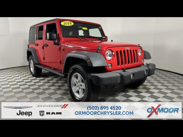 2018 Jeep Wrangler JK Unlimited Sport S