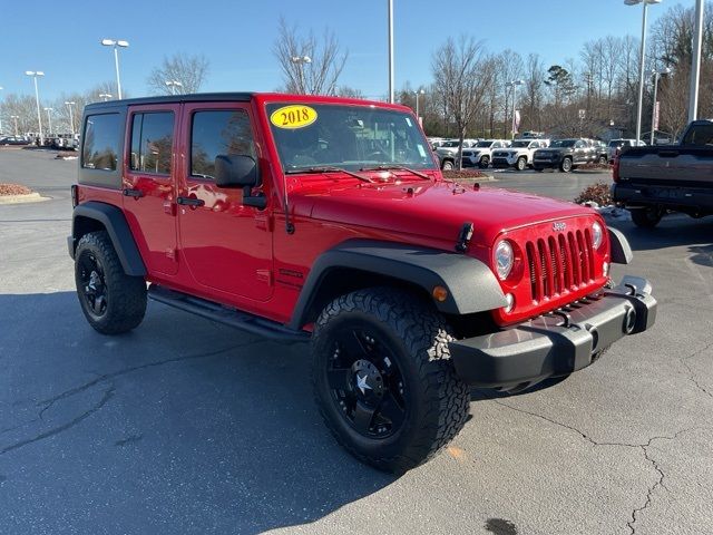 2018 Jeep Wrangler JK Unlimited Sport S