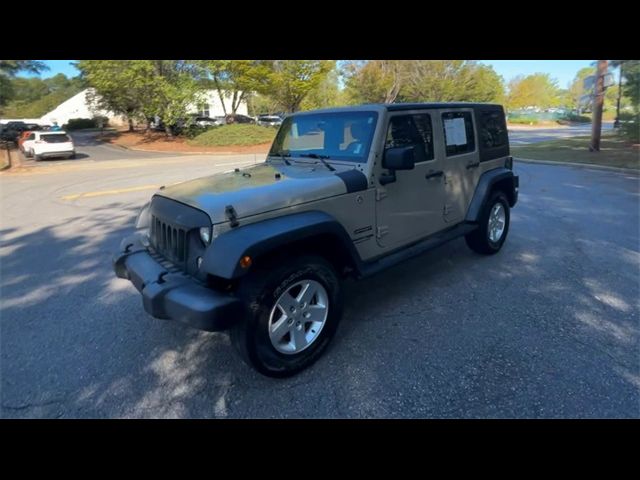 2018 Jeep Wrangler JK Unlimited Sport S