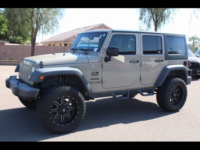 2018 Jeep Wrangler JK Unlimited Sport S