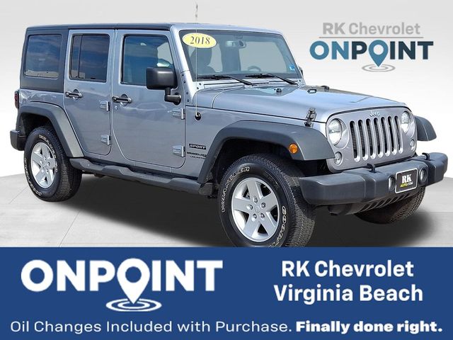 2018 Jeep Wrangler JK Unlimited Sport S