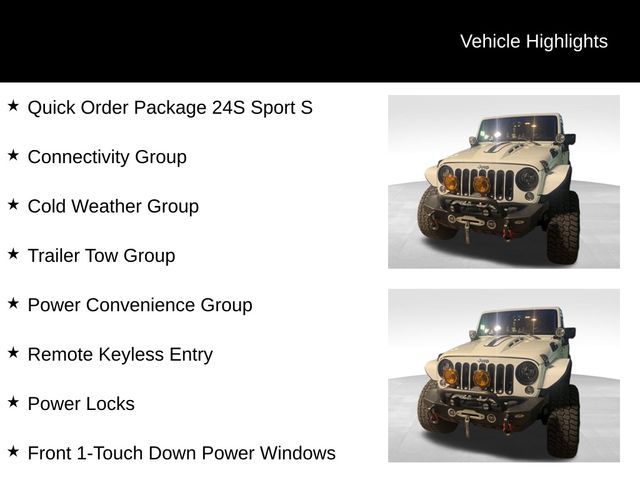 2018 Jeep Wrangler JK Unlimited Sport S