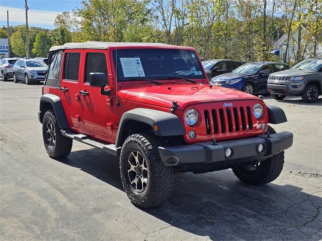 2018 Jeep Wrangler JK Unlimited Sport