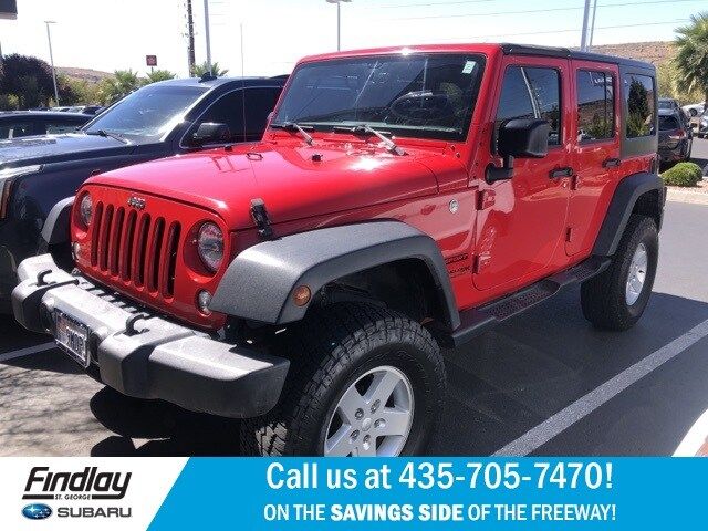 2018 Jeep Wrangler JK Unlimited Sport S