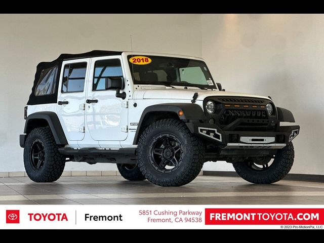 2018 Jeep Wrangler JK Unlimited Sport S