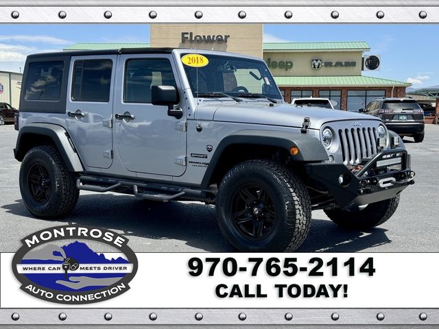 2018 Jeep Wrangler JK Unlimited Sport S