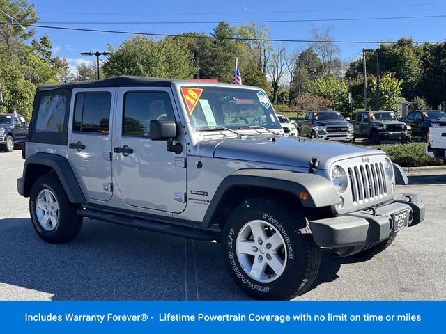 2018 Jeep Wrangler JK Unlimited Sport S