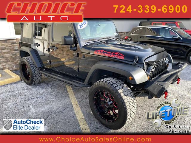 2018 Jeep Wrangler JK Unlimited Sport S