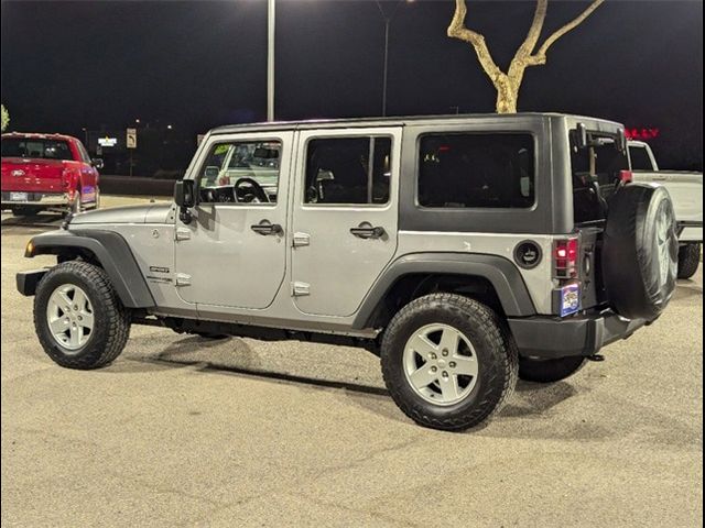 2018 Jeep Wrangler JK Unlimited Sport S