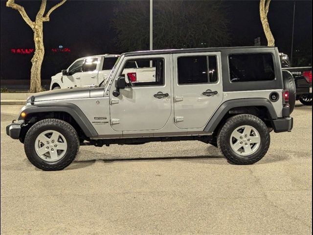 2018 Jeep Wrangler JK Unlimited Sport S