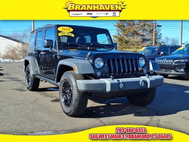 2018 Jeep Wrangler JK Unlimited Willys Wheeler