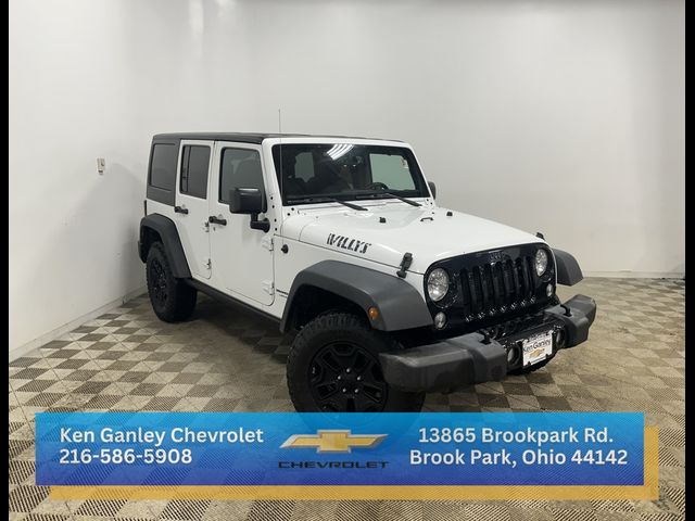 2018 Jeep Wrangler JK Unlimited Willys Wheeler W