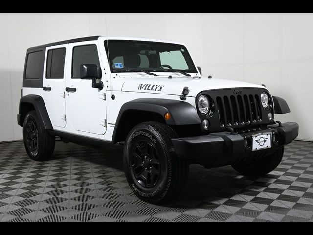 2018 Jeep Wrangler JK Unlimited Willys Wheeler