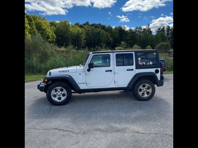 2018 Jeep Wrangler JK Unlimited Willys Wheeler W