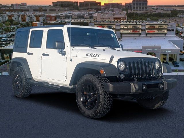 2018 Jeep Wrangler JK Unlimited Willys Wheeler W