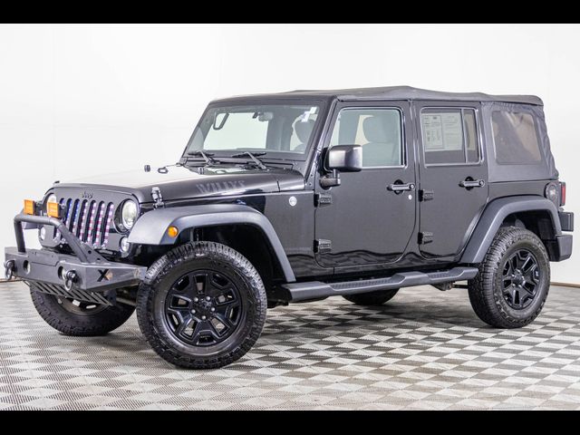 2018 Jeep Wrangler JK Unlimited Willys Wheeler