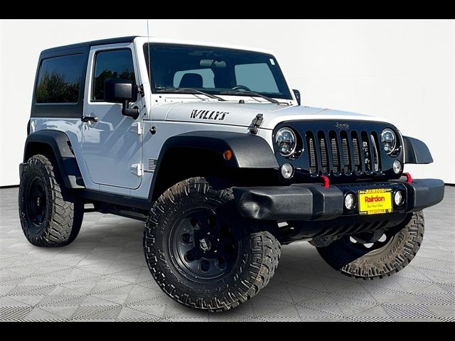 2018 Jeep Wrangler JK Willys Wheeler