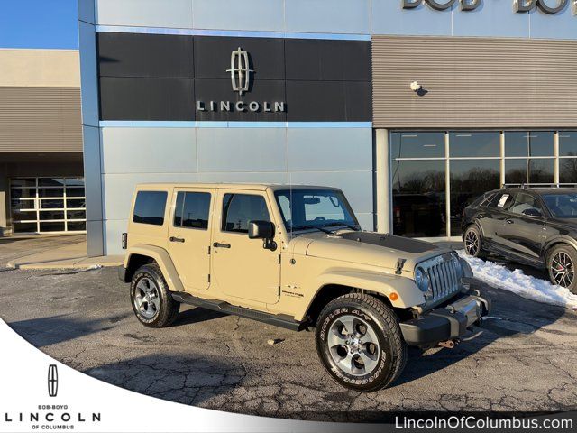 2018 Jeep Wrangler JK Unlimited Sahara