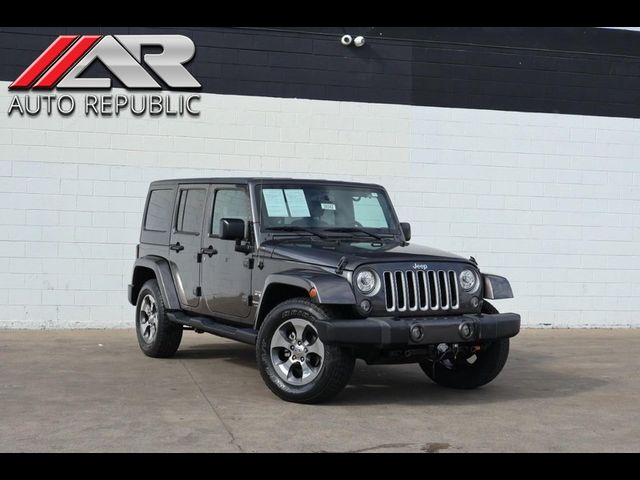 2018 Jeep Wrangler JK Unlimited Sahara