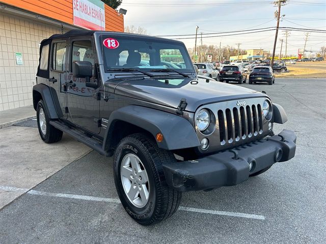 2018 Jeep Wrangler JK Unlimited Sport