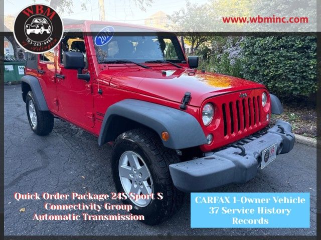 2018 Jeep Wrangler JK Unlimited Sport S