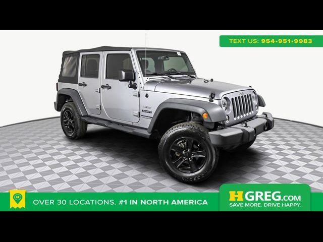 2018 Jeep Wrangler JK Unlimited Sport S